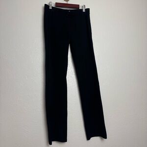 Betabrand Women's Black Pull On‎ Straight Leg Work Trouser